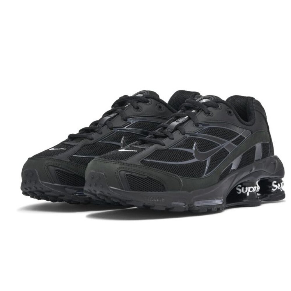 Nike Shox Ride 2 SP x Supreme Black Sneakers Men's Size 9 DN1615-001